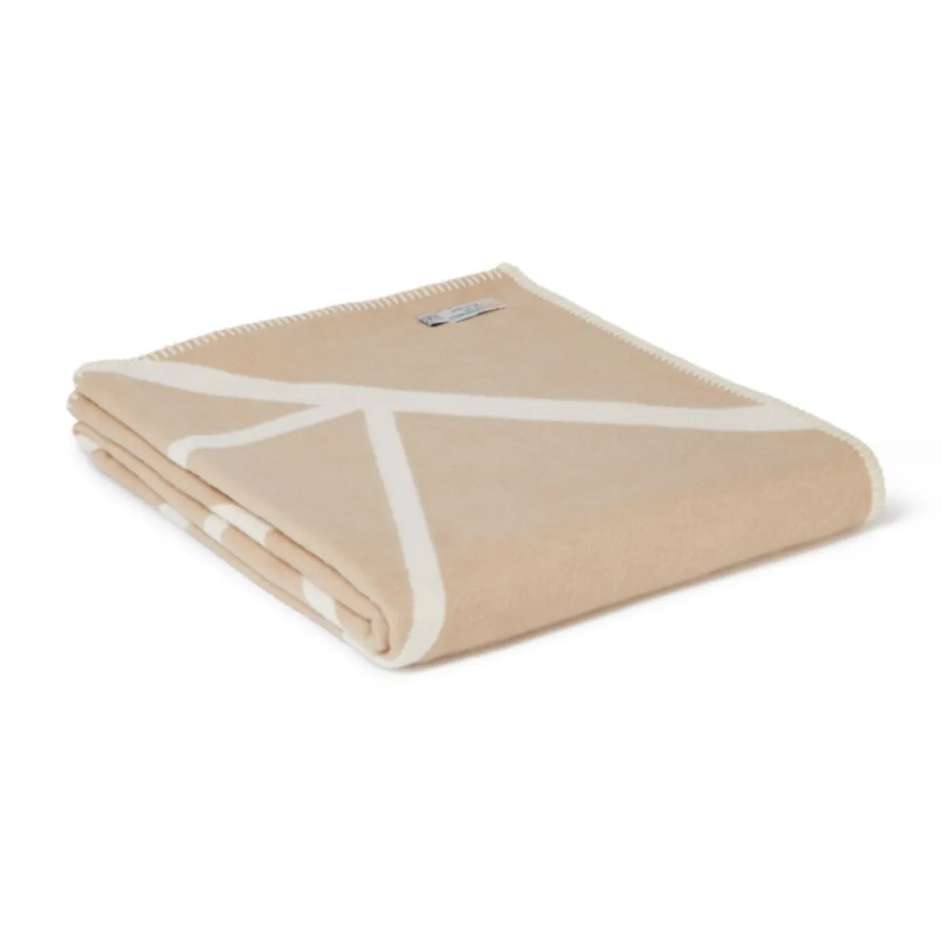 Tweedmill Textiles Ltd Cotton Twig Throw Vintage with Cream- Pillows & Throws