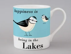 Repeat Repeat Country and Coast Lakes Blue Tit Mug- Great Britain