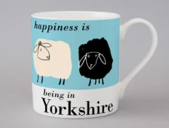 Repeat Repeat Country and Coast Yorkshire Sheep Mug- Great Britain