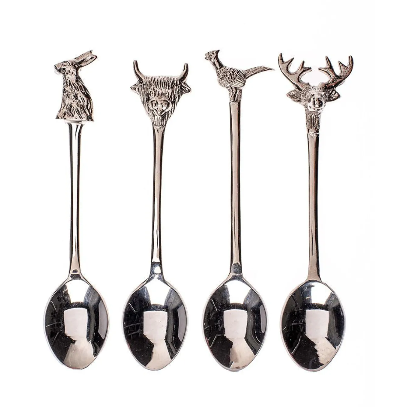 Selbrae Country Animals Spoons Set of 4- Tea
