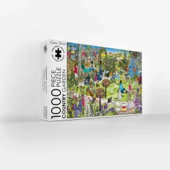 GB Jigsaws Ltd Country Garden 1000 Piece Jigsaw Puzzle- Puzzles
