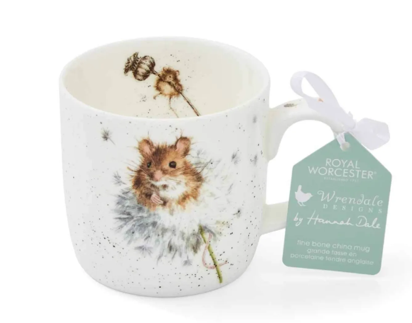 Wrendale Designs 'Country Mice' Small Bone China Mug (11oz)- Animals|Animals