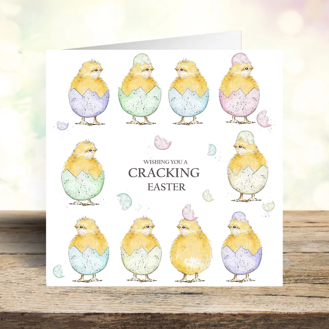 West Country Designs 'Cracking Easter' Chick Card- Easter|Greeting Cards