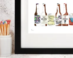 Corinne Alexander Craft Beer Print by- Art