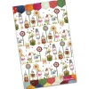 Emma Ball Crafting Gnomes Tea Towel- Tea|Tea Towels
