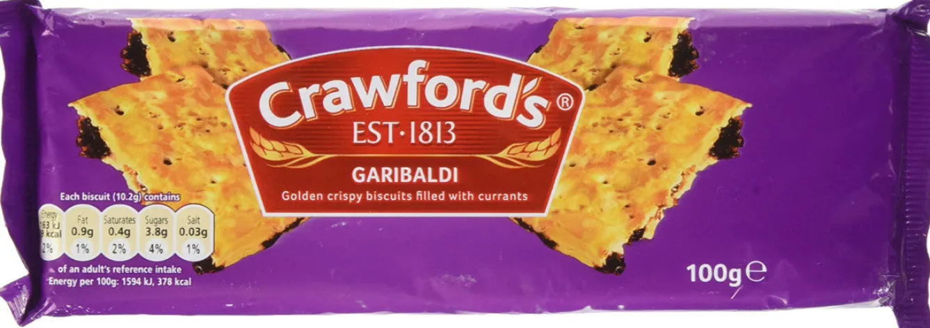 Tea & Biscuits Crawford's Garibaldi- Tea|Biscuits