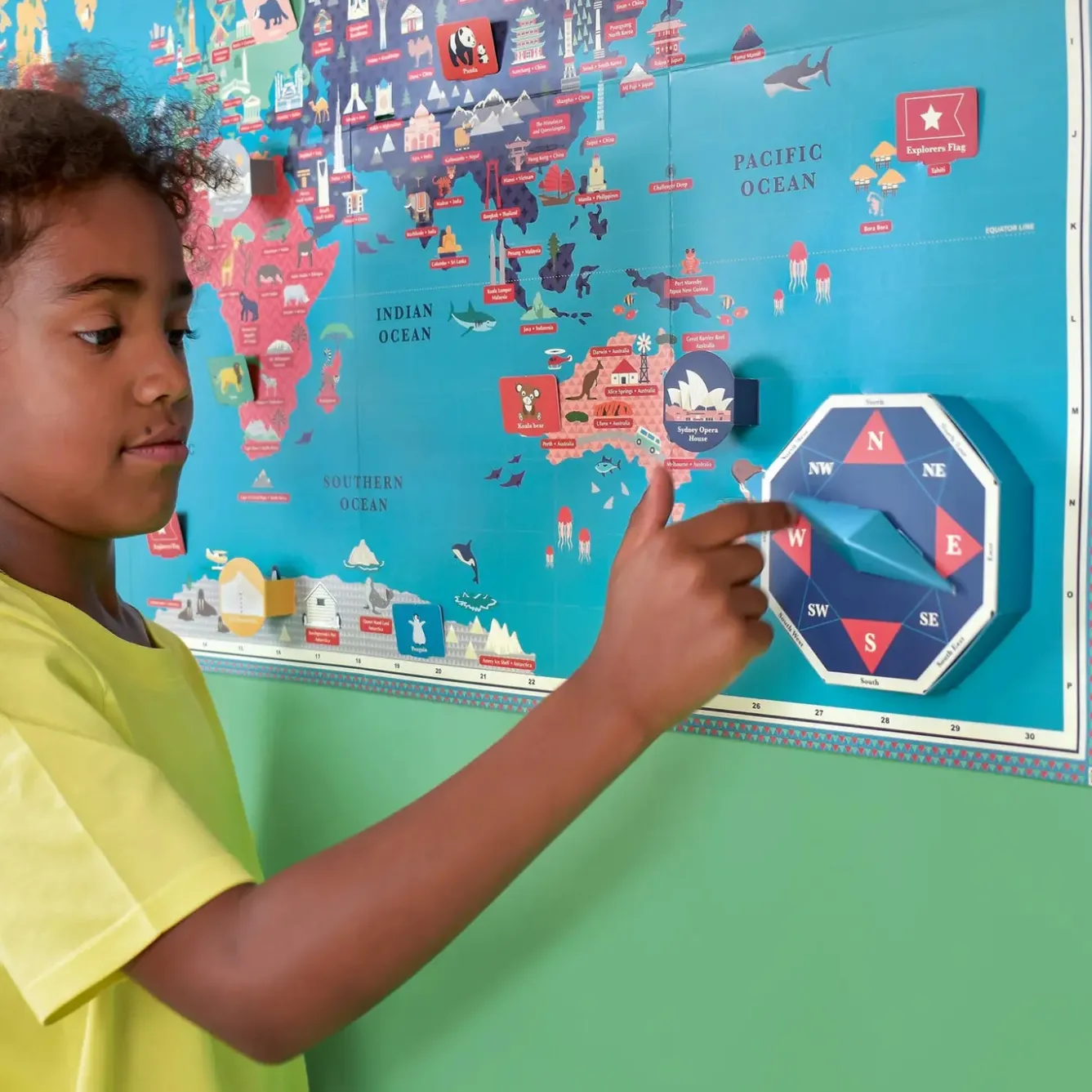 Clockwork Soldier Create Your Own Giant World Map by- Novelty|Crafts