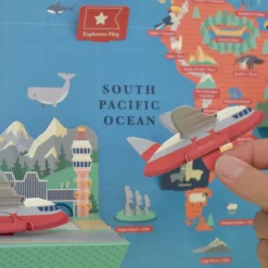 Clockwork Soldier Create Your Own Giant World Map by- Novelty|Crafts
