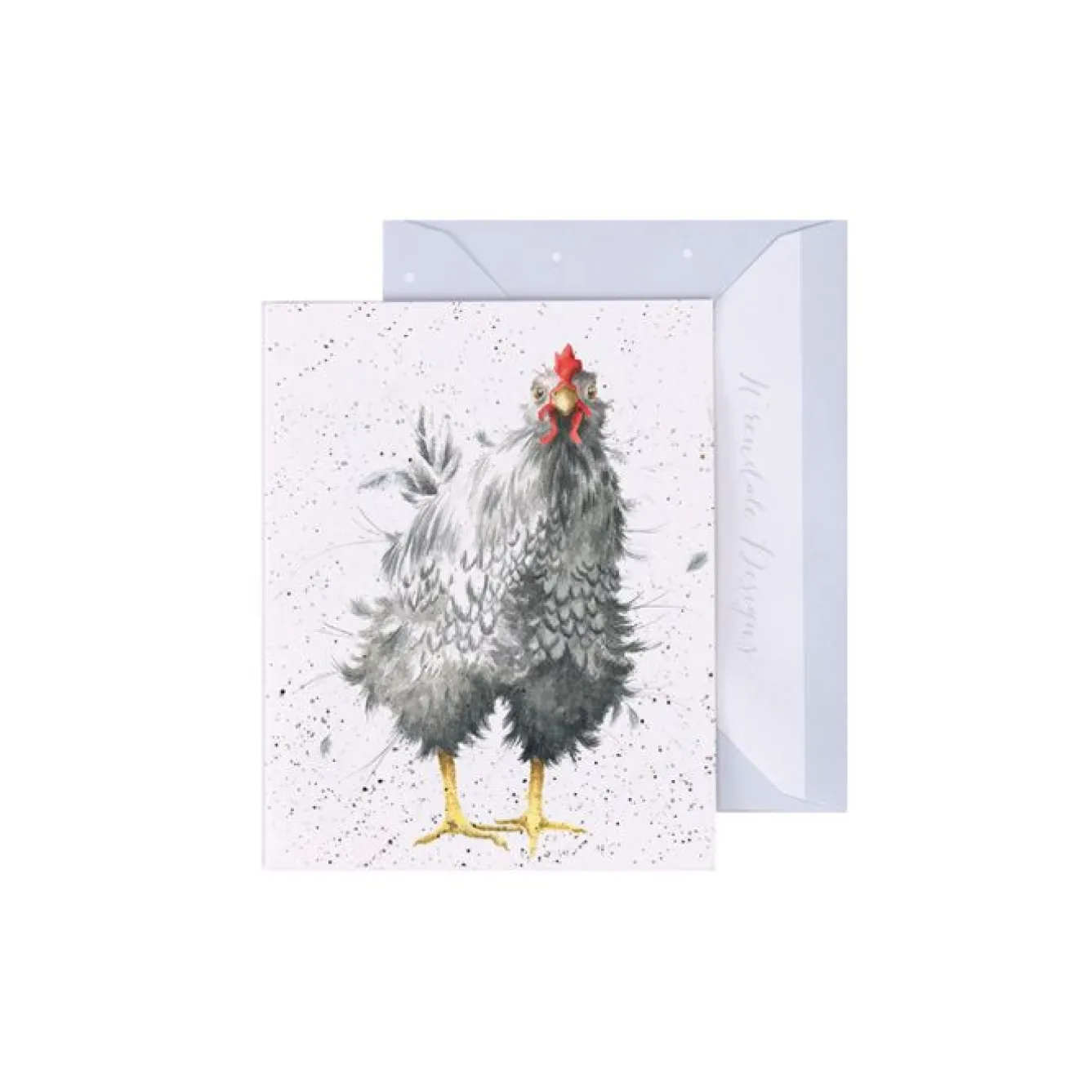 Wrendale Designs 'Curious Hen' Gift Enclosure Card- Greeting Cards