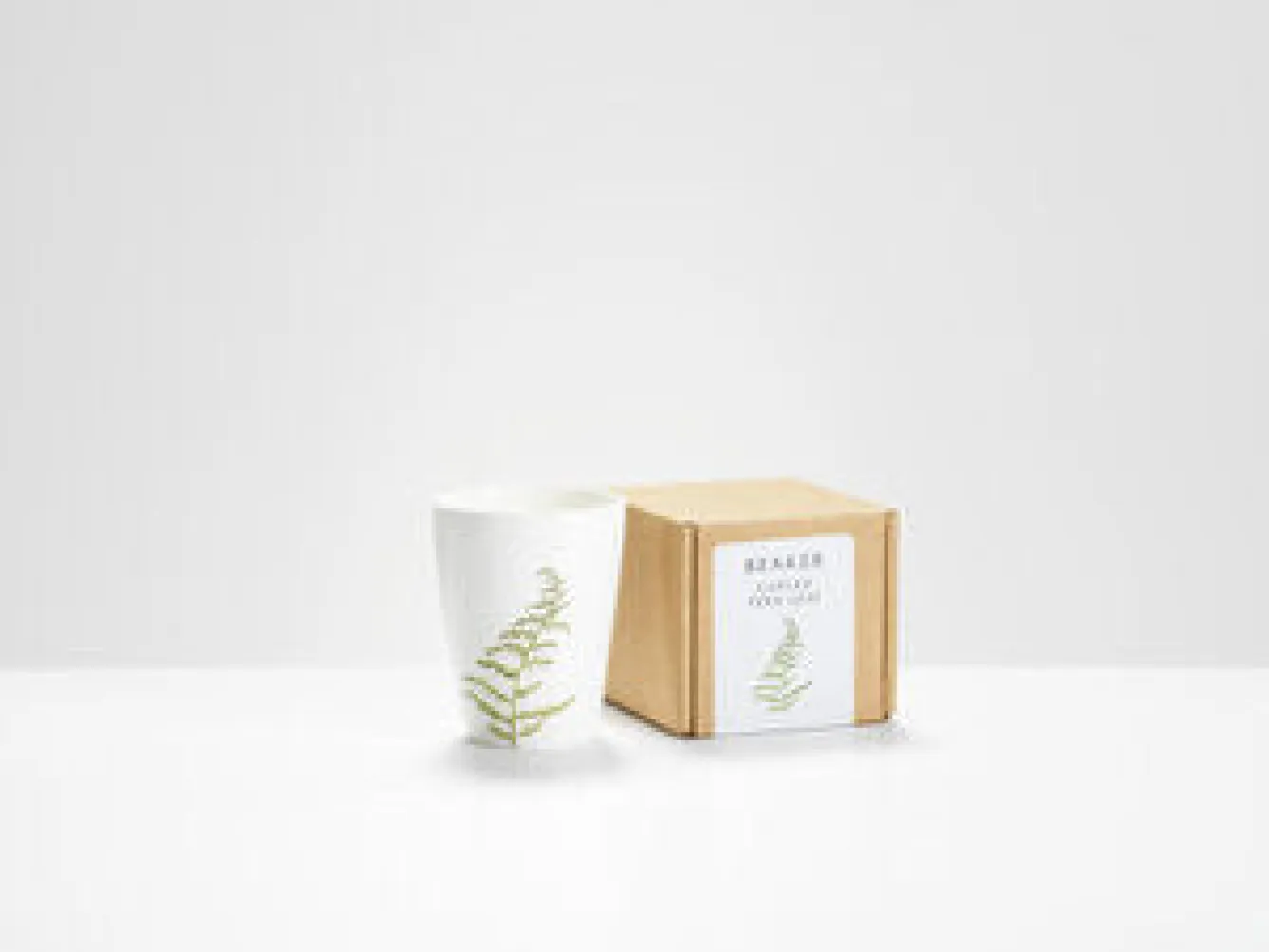 Helen Beard Curled Fern Beaker- Flowers & Garden