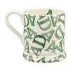 Emma Bridgewater D.A.D. Green 1/2 Pint Mug- Father's Day