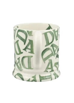 Emma Bridgewater D.A.D. Green 1/2 Pint Mug- Father's Day