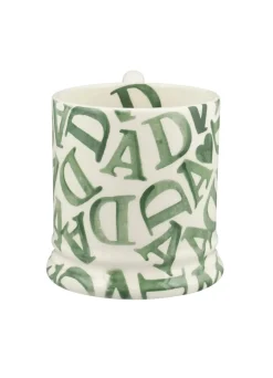 Emma Bridgewater D.A.D. Green 1/2 Pint Mug- Father's Day