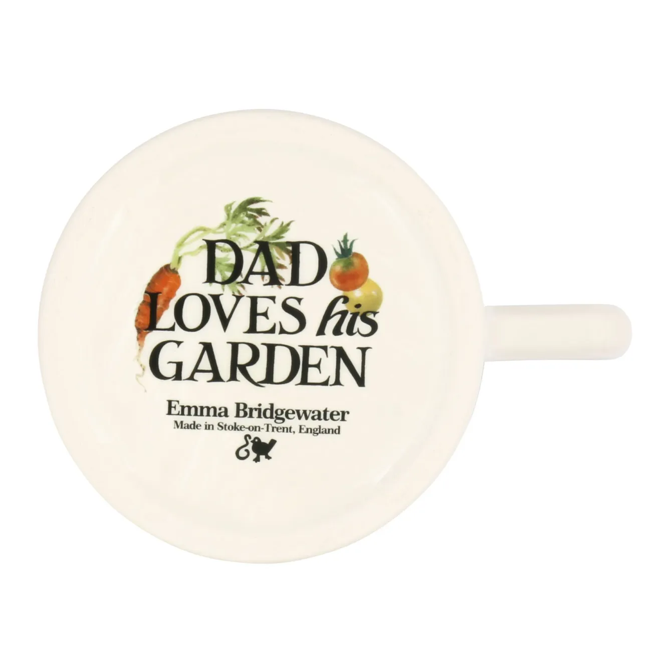 Emma Bridgewater Dad Loves His Garden 1/2 Pint Mug- Father's Day|Flowers & Garden