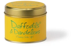 Lily-Flame Daffodils & Dandelions Scented Candle- Home Fragrance