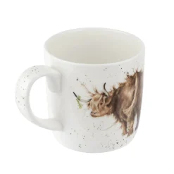 Wrendale Designs 'Daisy Coo' Cow Bone China Mug (14oz)- Animals|Animals