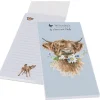 Wrendale Designs 'Daisy Coo' Highland Cow Shopping List Pad- Stationery