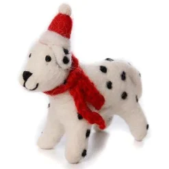 Amica Felt Dalmatian Felt Decoration- Christmas Decorations|Christmas