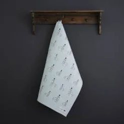 Sweet William Dalmatian Tea Towel- Tea|Tea Towels