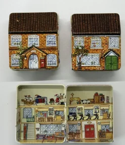 Elite Tins Dana Kubick Mini House Tins- Children|Children