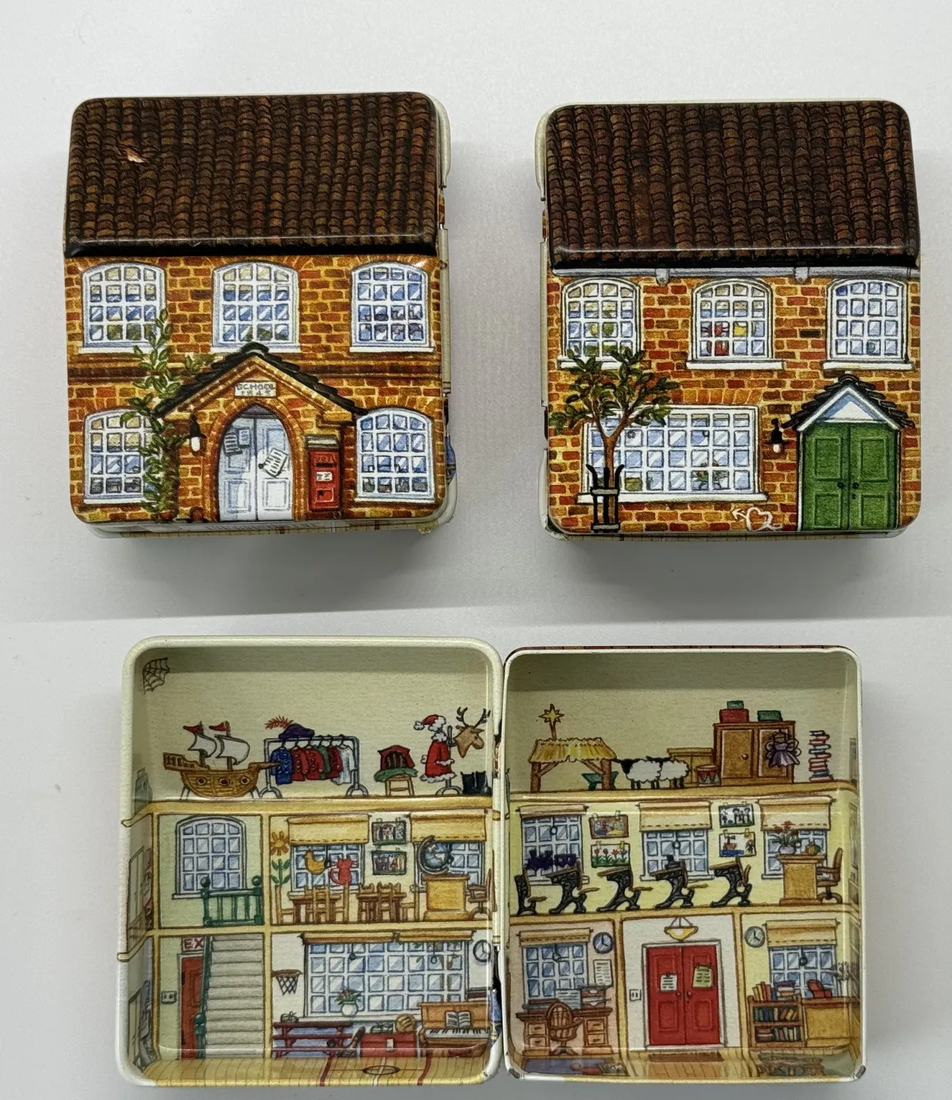 Elite Tins Dana Kubick Mini House Tins- Children|Children
