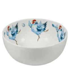 Jane Abbott Designs Dancing Hen Bone China Small Bowl- Tea|Bowls & Dishes