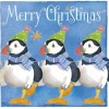 Emma Ball Dancing Puffins Pack of 6 Christmas Cards- Christmas Cards|Christmas