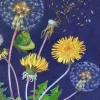 Madame Treacle Dandelion Greetings Card- Greeting Cards