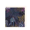 The Art File Dark Spotted Cheetah Greeting Card by Sara Miller- Greeting Cards
