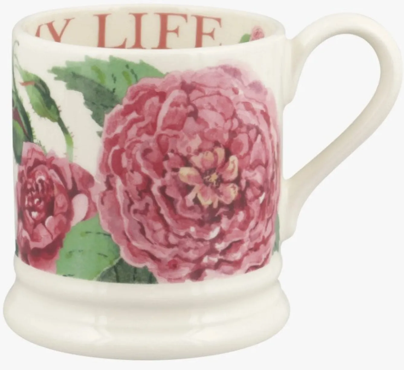 Emma Bridgewater David Austin - Emma's Rose 1/2 Pint Mug- Flowers & Garden