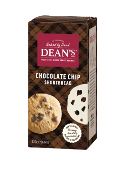 Dean's of Huntley Shortbread Dean's Choc Chip Shortbread Rounds 130g- Tea|Snacks & Crackers