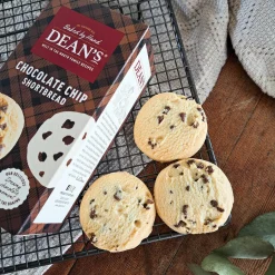 Dean's of Huntley Shortbread Dean's Choc Chip Shortbread Rounds 130g- Tea|Snacks & Crackers