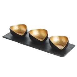 Selbrae Deluxe Gold Mezze Set- Bowls & Dishes