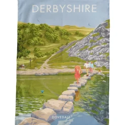 Town Towels Derbyshire - Dovedale Tea Towel- Tea|Tea Towels