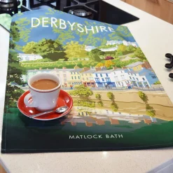 Town Towels Derbyshire - Matlock Bath Tea Towel- Tea|Tea Towels