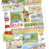 Emma Ball Devon II by Tea Towel- Tea|Tea Towels