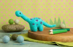 Hawthorn Handmade Diplodocus Mini Felting Kit- Crafts