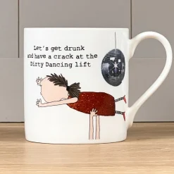 Mclaggan Smith Dirty Dancing Bone China Mug- Tea|Whimsical