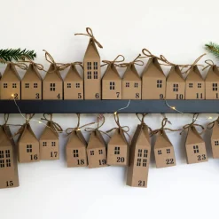 Seasonal DIY Advent Calendar Houses Kit- Christmas|Advent