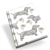 Thornback & Peel Dog & Daisy A5 Hardback Notebook- Stationery