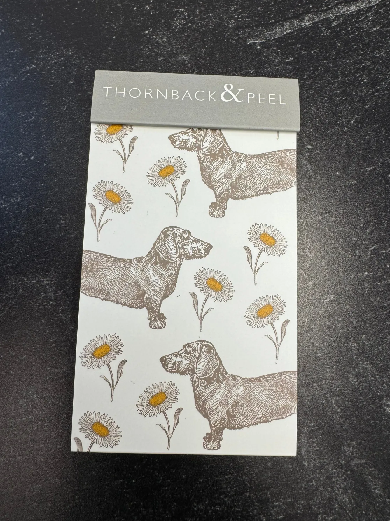 Thornback & Peel Dog & Daisy Mini Notepad- Stationery