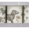 Thornback & Peel Dog & Daisy Set of 3 Round Caddies- Storage Caddies|Storage