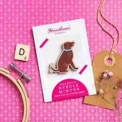 Hawthorn Handmade Dog Magnetic Needle Holder- Crafts