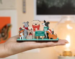 Dapple & Dot Dogs Christmas Pop Out Card- Christmas Cards|Christmas