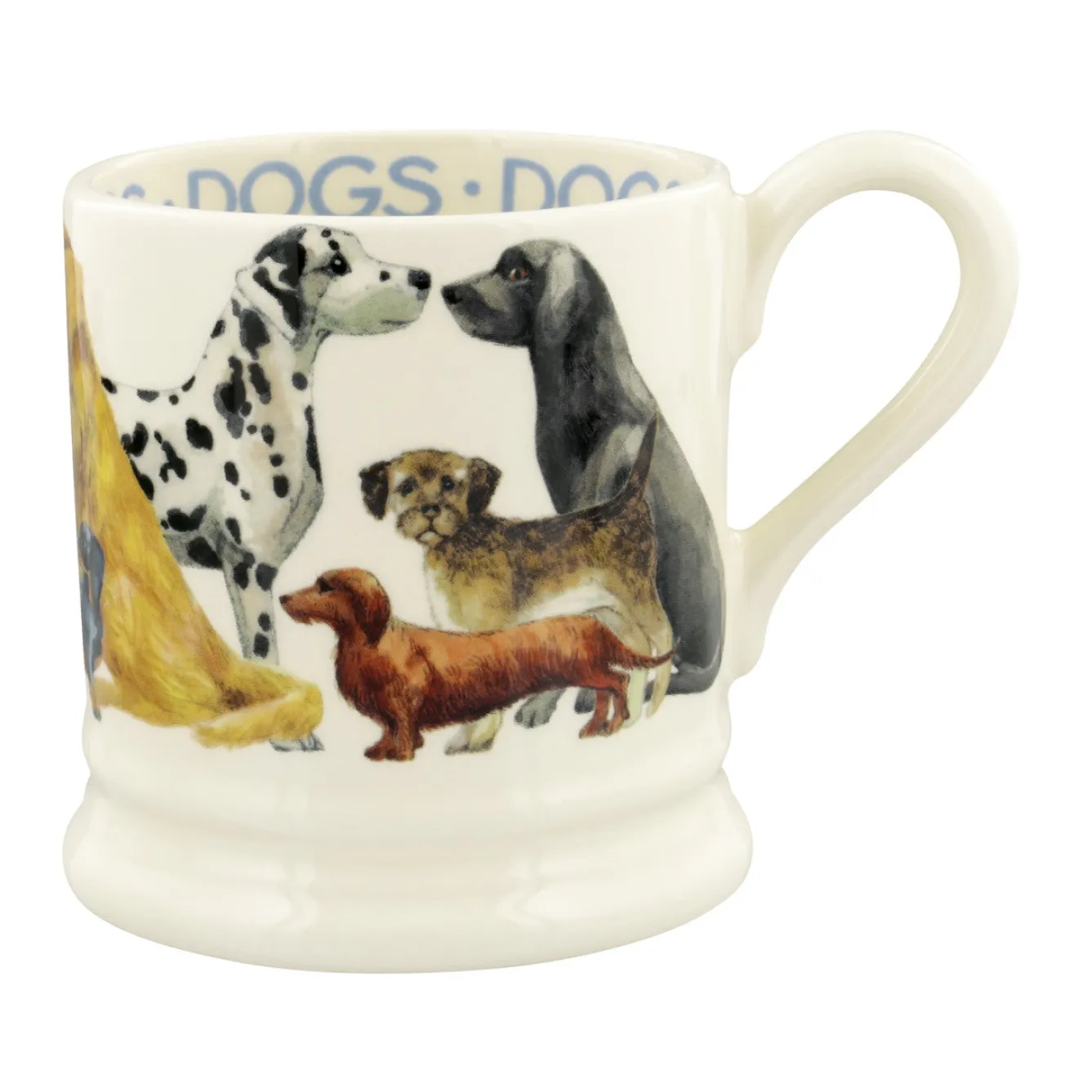 Emma Bridgewater Dogs Dogs All Over 1/2 Pint Mug- Animals|Pets