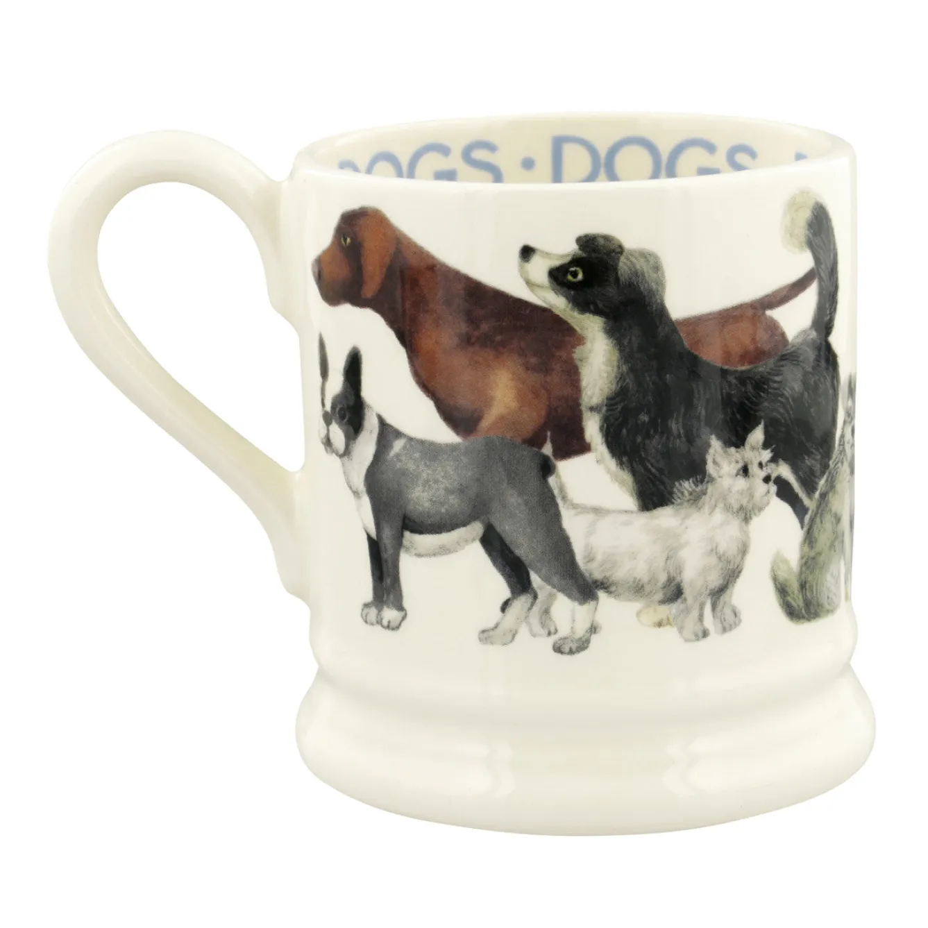 Emma Bridgewater Dogs Dogs All Over 1/2 Pint Mug- Animals|Pets