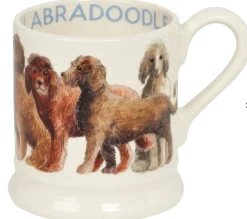 Emma Bridgewater Dogs Labradoodle 1/2 Pint Mug- Animals|Pets