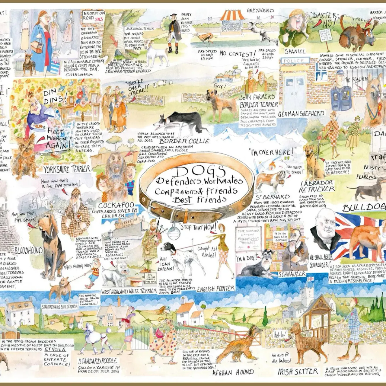 All Jigsaw Puzzles Dogs 1000 Piece Jigsaw Puzzle- Puzzles|Children