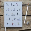 Sweet William Dog Walkers Notebook- Stationery