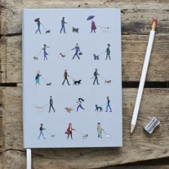 Sweet William Dog Walkers Notebook- Stationery
